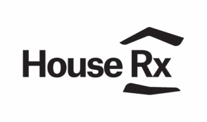 A logo that says House RX