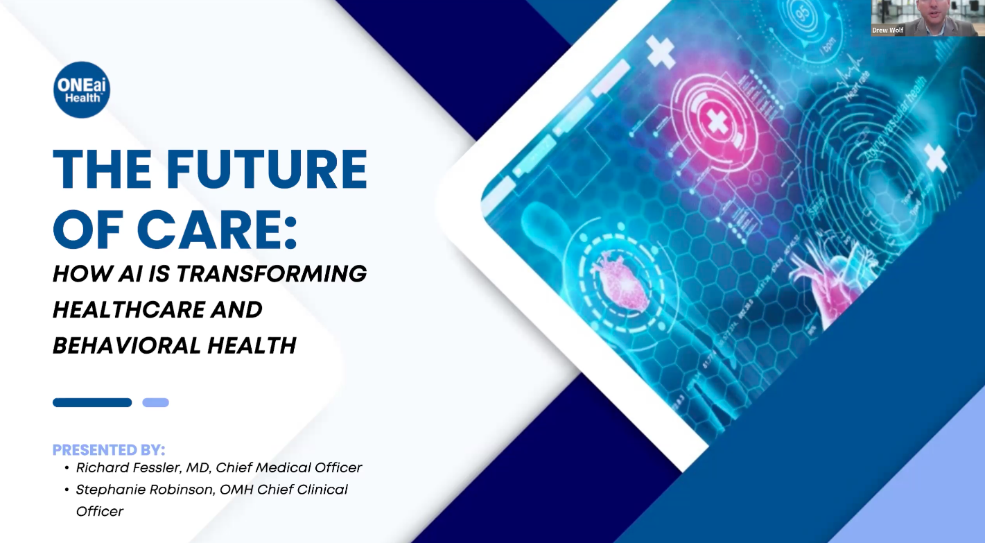 MHA Endorsed Expert Series: The Future of Care with AI in Healthcare & Behavioral Health