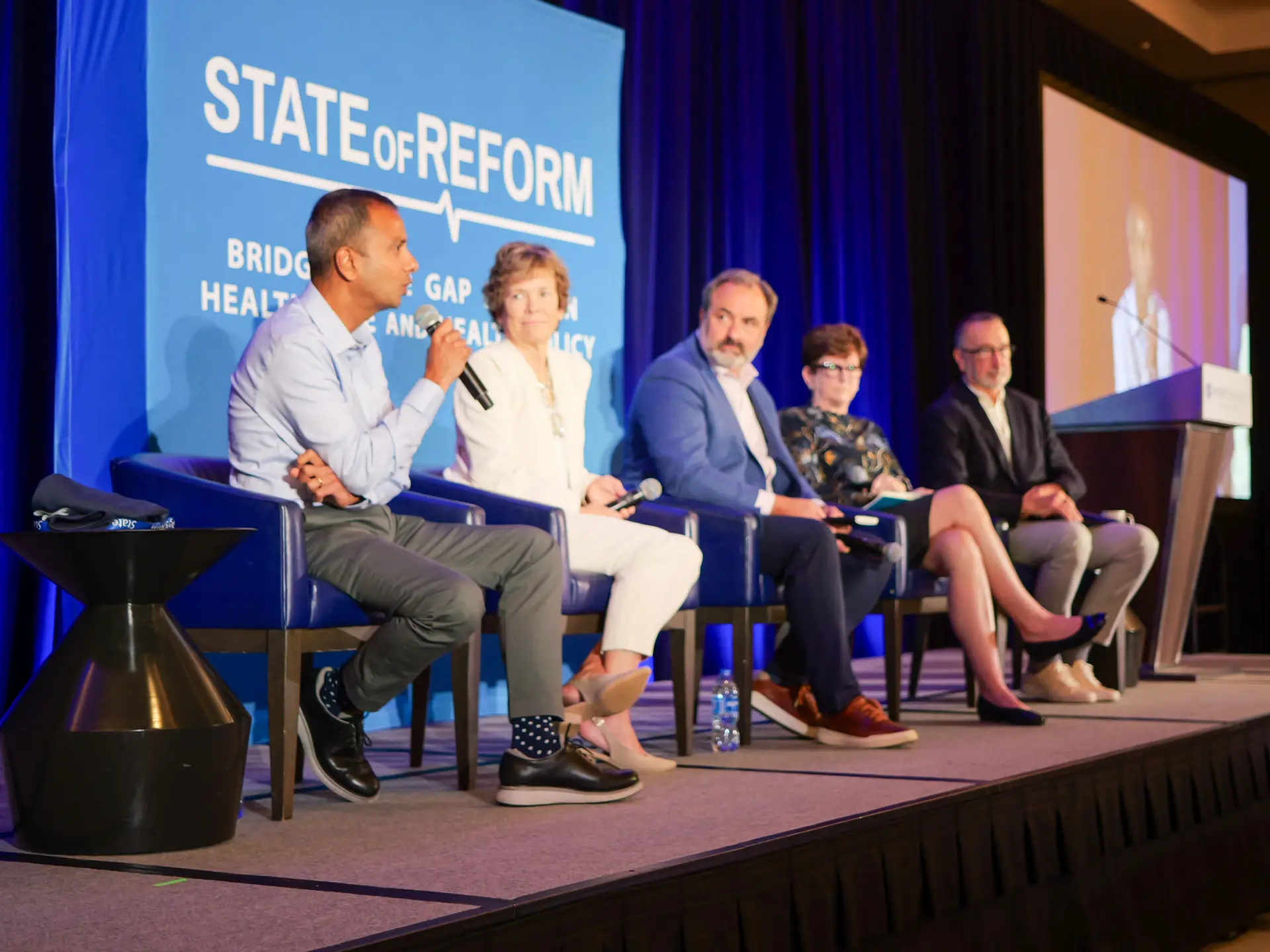 Speakers at the state of reform conference