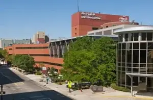 Exterior of United Hospital