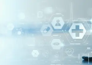 blue health care symbols